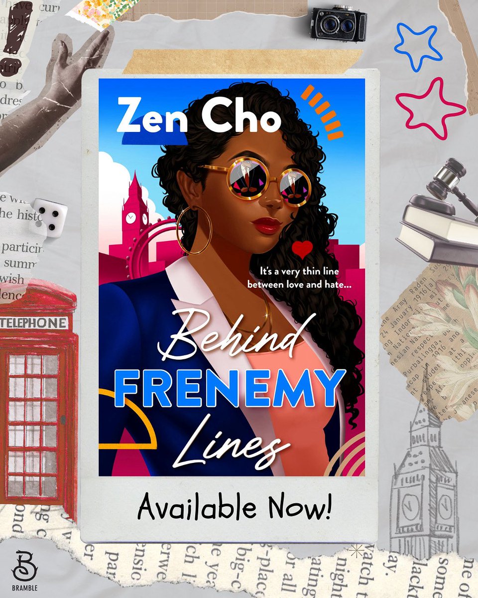 “This is a sweet, delightful romance...Kriya and Charles feel evenly matched and truly perfect for one another.” — Kirkus Reviews (starred)

#BehindFrenemyLines by Zen Cho is available now!😎