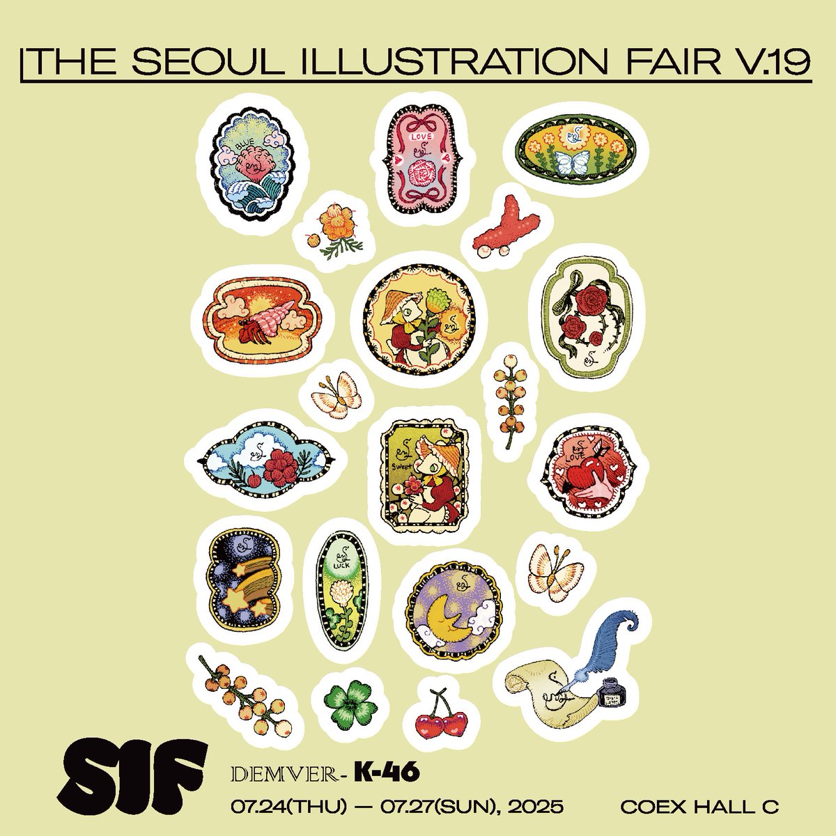 DB_ORGdd's tweet image. 부스 번호를 잘못 기재하여 수정해서 다시 업로드합니다😭
🌊서울 일러스트레이션페어 V.19🌊
🗓️25. 7-24~27일🗓️
📍위치 K-46  
신상정보는 타래로 이어집니다!