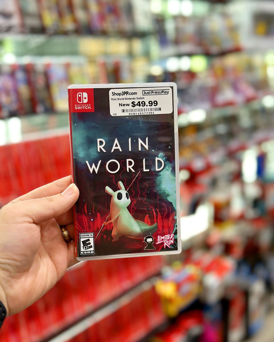 You are a slugcat. The world around you is full of danger, and you must face it – alone.🌧

Get your copy of Rain World now, before they're gone--like slugcats in the acid rain...

#rainworld #limitedrun