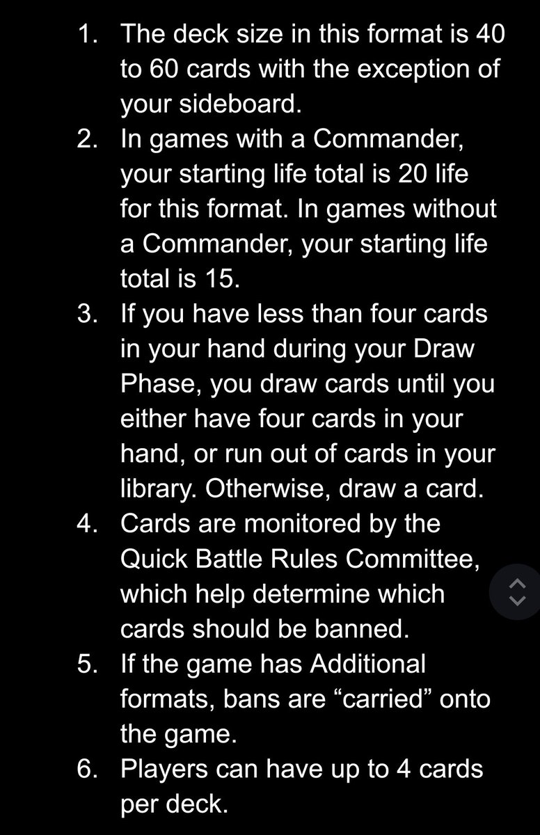 galaxyhap's tweet image. Finally, to explain Mana Crypt's ban on Quick Battle, Mana Crypt can be cast for free, can create two silver mana, and was made for Commander. Four of these and a land can cast Portal to Phyrexia on your first turn.

#MagicTheGathering #QuickBattle #NewFormat