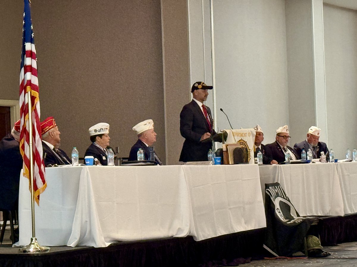 SenMastriano's tweet image. I was truly honored to address the 106th Pennsylvania American Legion Convention in Harrisburg. Together, we are making remarkable strides in support of our Pennsylvania veterans, and I am inspired by the collective efforts of this incredible group. Let's continue to unite and…