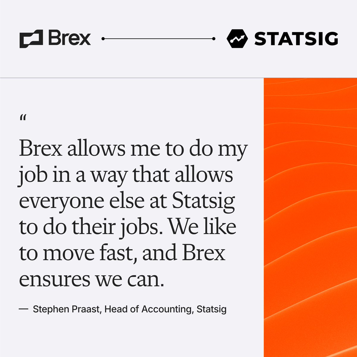 brexHQ's tweet image. Three weeks. One offsite. Zero stress.
When @statsig had to plan a last-minute trip to Disneyland, Brex made it easy:
- Virtual cards in minutes
- Budgets with individual limits
- Travel booked in hours
Now they run 100% of non-payroll spend through Brex, cutting reconciliation…