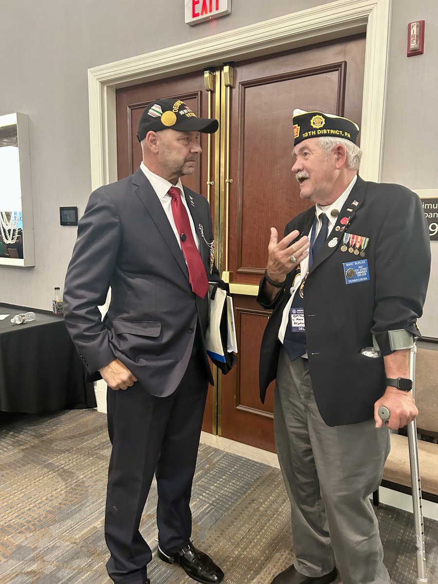 SenMastriano's tweet image. I was truly honored to address the 106th Pennsylvania American Legion Convention in Harrisburg. Together, we are making remarkable strides in support of our Pennsylvania veterans, and I am inspired by the collective efforts of this incredible group. Let's continue to unite and…