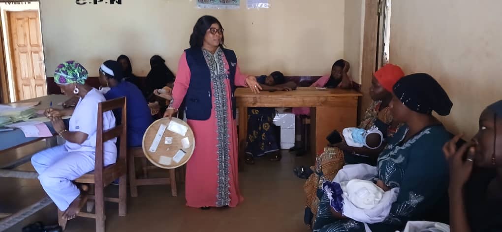 Sevguinee's tweet image. Sensibilisation sur les maladies infectieuses au CS Siguirikoro (Siguiri) dans le cadre de la mise en œuvre du projet d’accompagnement des femmes enceintes dans la région de Kankan du dispositif Sofia avec @EF_LINITIATIVE