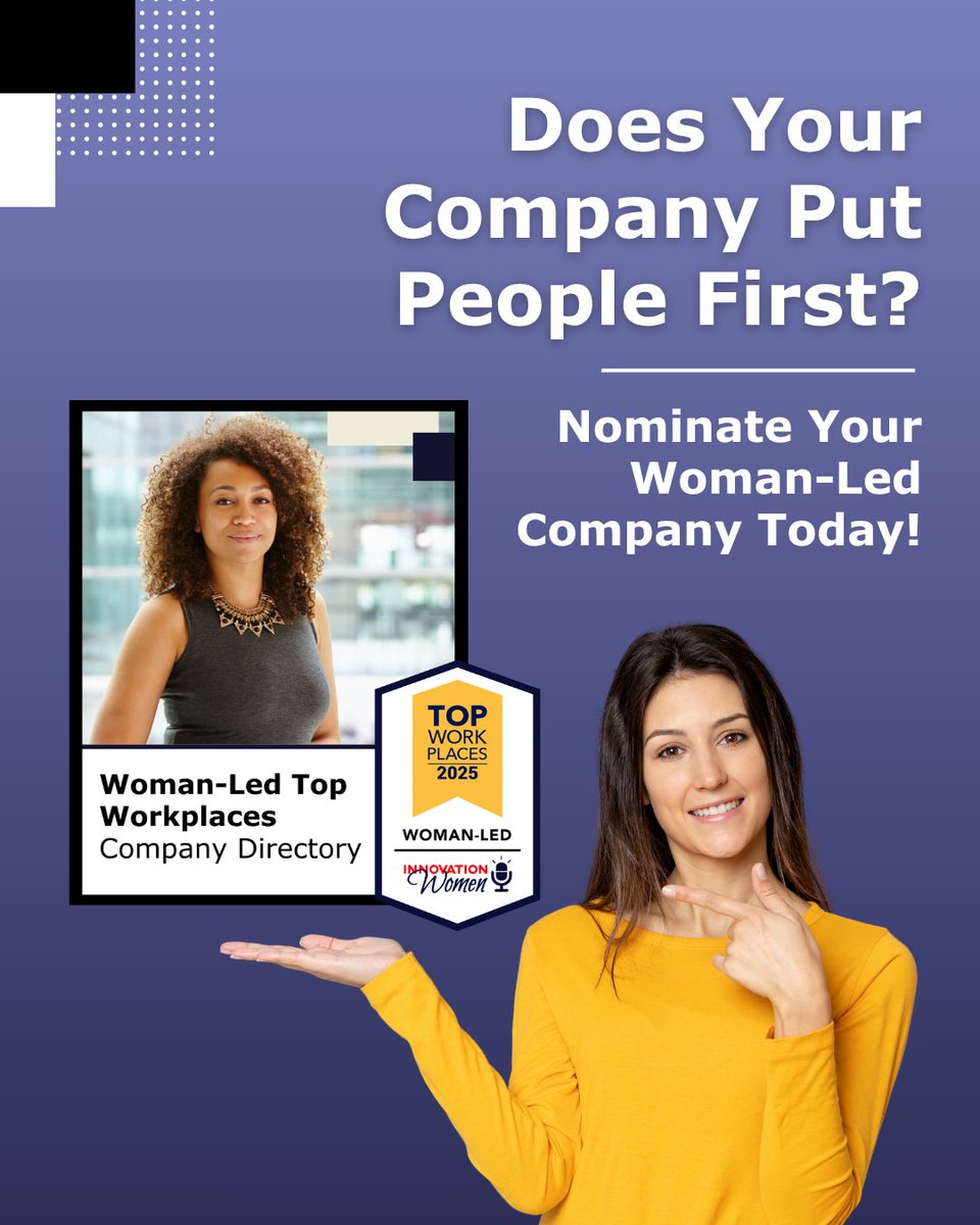 WomenInno's tweet image. Who made the Woman-Led Top Workplaces list last year, earning recognition for putting their people first?
⭐️ Check out the 168 awardees in the 2024 WLTW directory: lionessmagazine.com/2024-woman-led…
#topworkplaces @TopWorkplaces @TeamEnergage @LionessMagazine