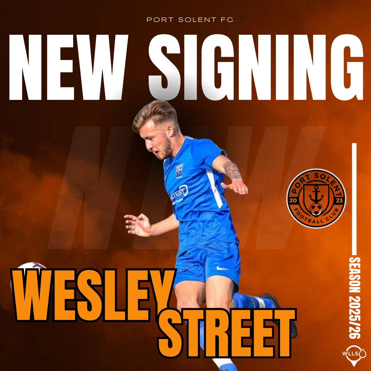 🚨 NEW SIGNING 🚨
Port Solent FC are delighted to announce the signing of Wesley Street ahead of the 2025/26 season!

Wesley brings energy, skill, and experience to our squad. Known for his relentless work ethic and attacking flair, he’s set to make a big impact at the club.