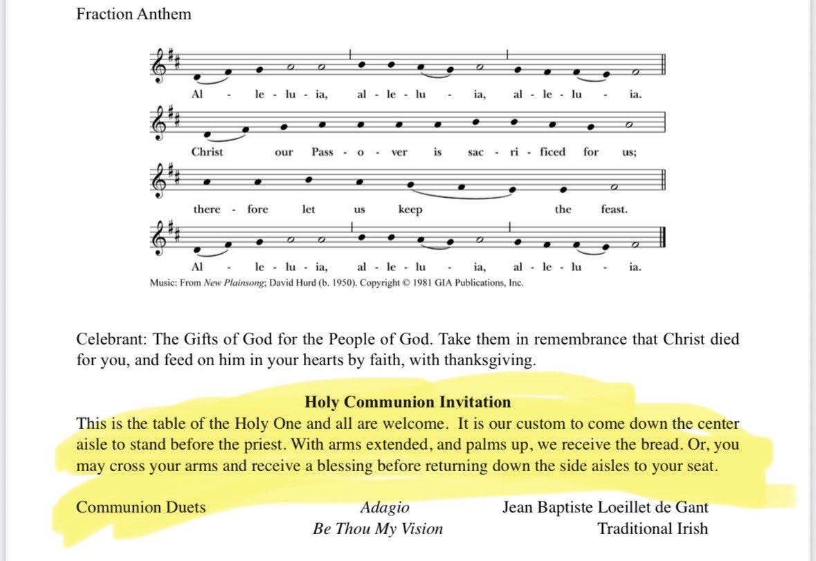 parishrecluse's tweet image. The cathedral here with some strange alterations to the liturgy 🤨
(Reposting due to an earlier typo…)