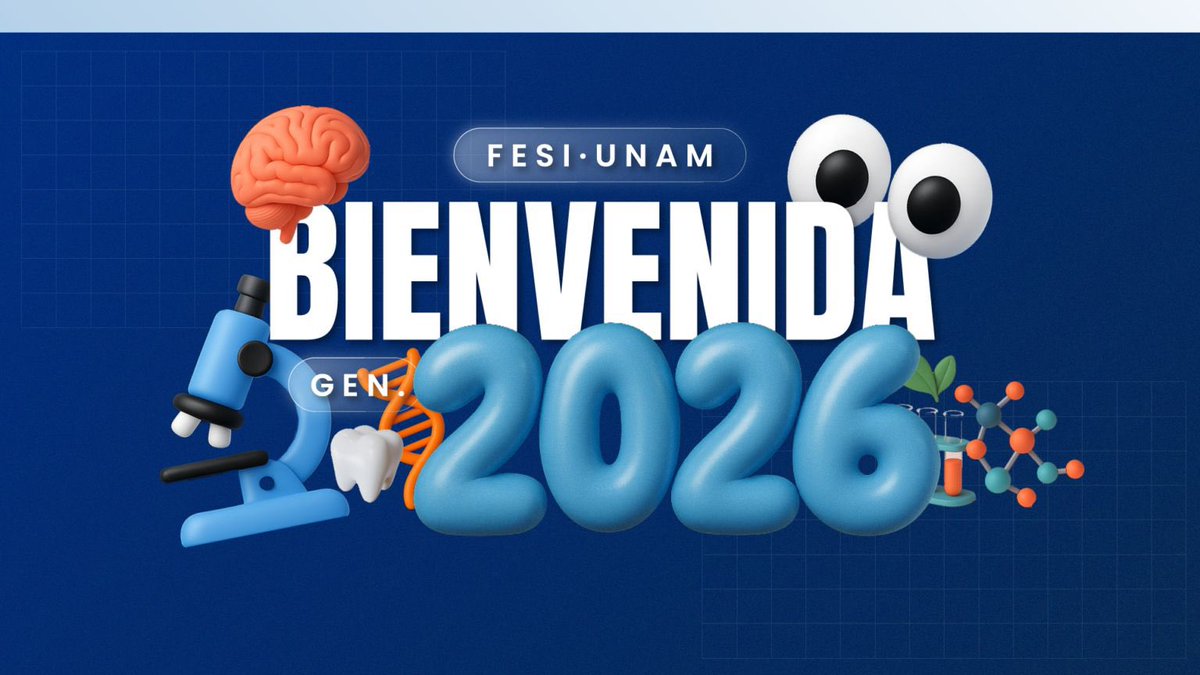 🙌 ¡Bienvenidas y bienvenidos estudiantes de la Generación 2026! de la #FESI #UNAM 🐾
👇 Aquí podrás encontrar TODO LO QUE NECESITAS SABER sobre tu ingreso 
➡️ iztacala.unam.mx/nuevo_ingreso/