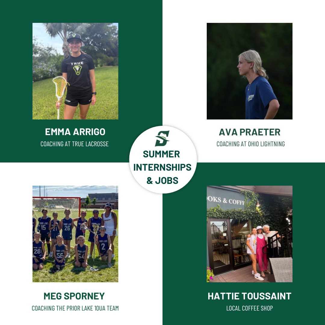 StetsonLacrosse's tweet image. SO proud of our girls making a difference on and off the field this summer whether it be coaching the next generation or in the office!! ๐๐ฉ