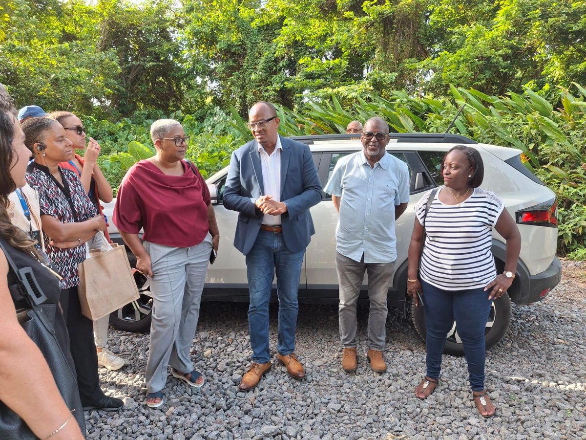 GWADAIR971's tweet image. 🌿 Gwad’Air a accueilli une délégation de Grenade, de l’OECS & de l’UE dans le cadre de #SARGCOOP
🎯 Objectif : partager notre expertise, nos outils pour comprendre les politiques mises en œuvre en #Guadeloupe face au phénomène des sargasses.
🤝 Coopération caribéenne en action !