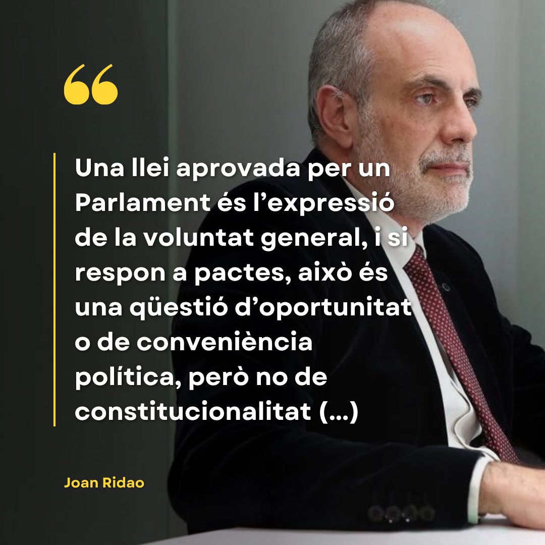 ✍️ Nou article a l'<a href="/ARAopinio/">ARA Opinió</a> i al meu bloc: L’amnistia i els valors de la UE

🔗 ridao.cat/2025/07/nou-ar…