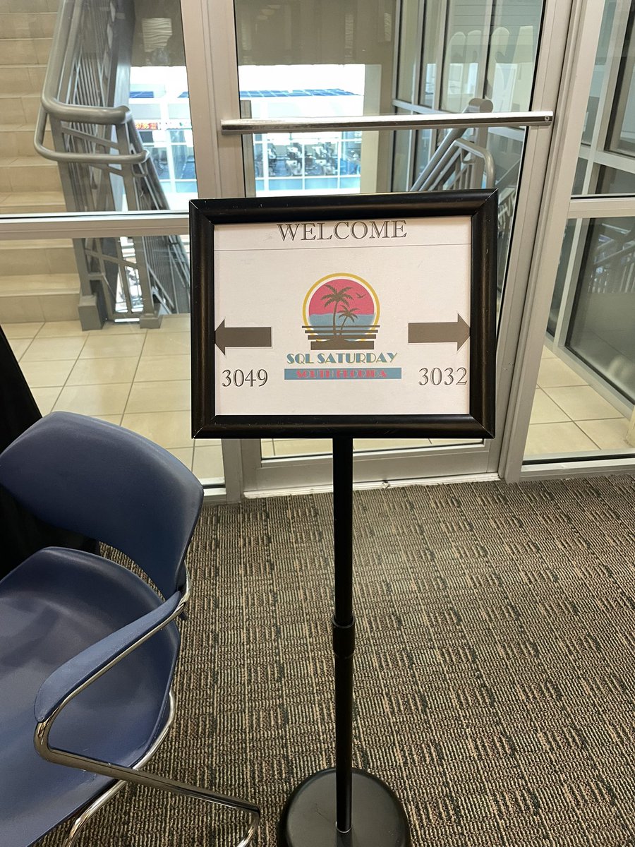 dianabeta's tweet image. SQL Saturday South Florida Pre-cons going on today at Nova Southeastern University! Thanks to our speakers @davidcobb and @CeBrusa @magnadatainc for supporting us today as well our hard working volunteers!!!
❤️ #sqlsatSoFla #sqlsaturday #datacommunity #sqlfamily