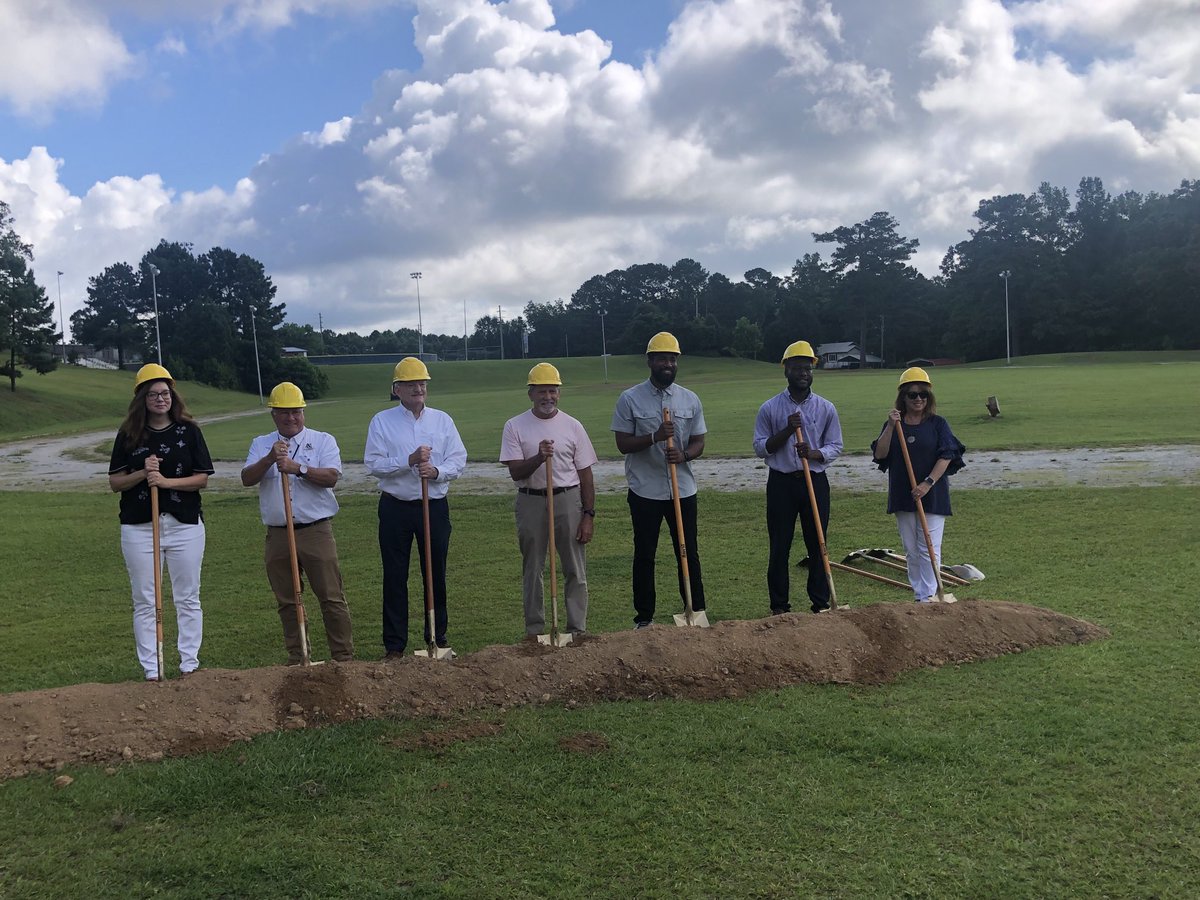 Ground breaking on the new outdoor fitness complex <a href="/CACC/">CACC</a>. Great partnership between the college, city, and county investing in the wellness of the community.