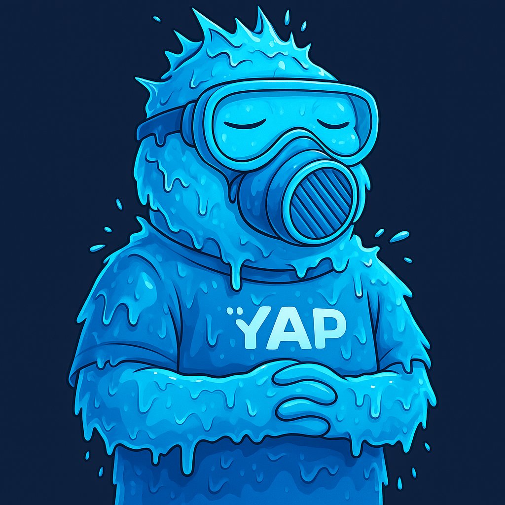 My yapibara got frozen today...
Why? Cuz I realized how cold-blooded <a href="/Illiquid_nft/">ILLIQUID</a> actually is.

They’re not just dropping NFTs - they’re dropping the first liquid NFTs on HyperLiquid.
What’s the point? Simple: NFTs that finally aren’t illiquid bags. You mint one, stake it, and