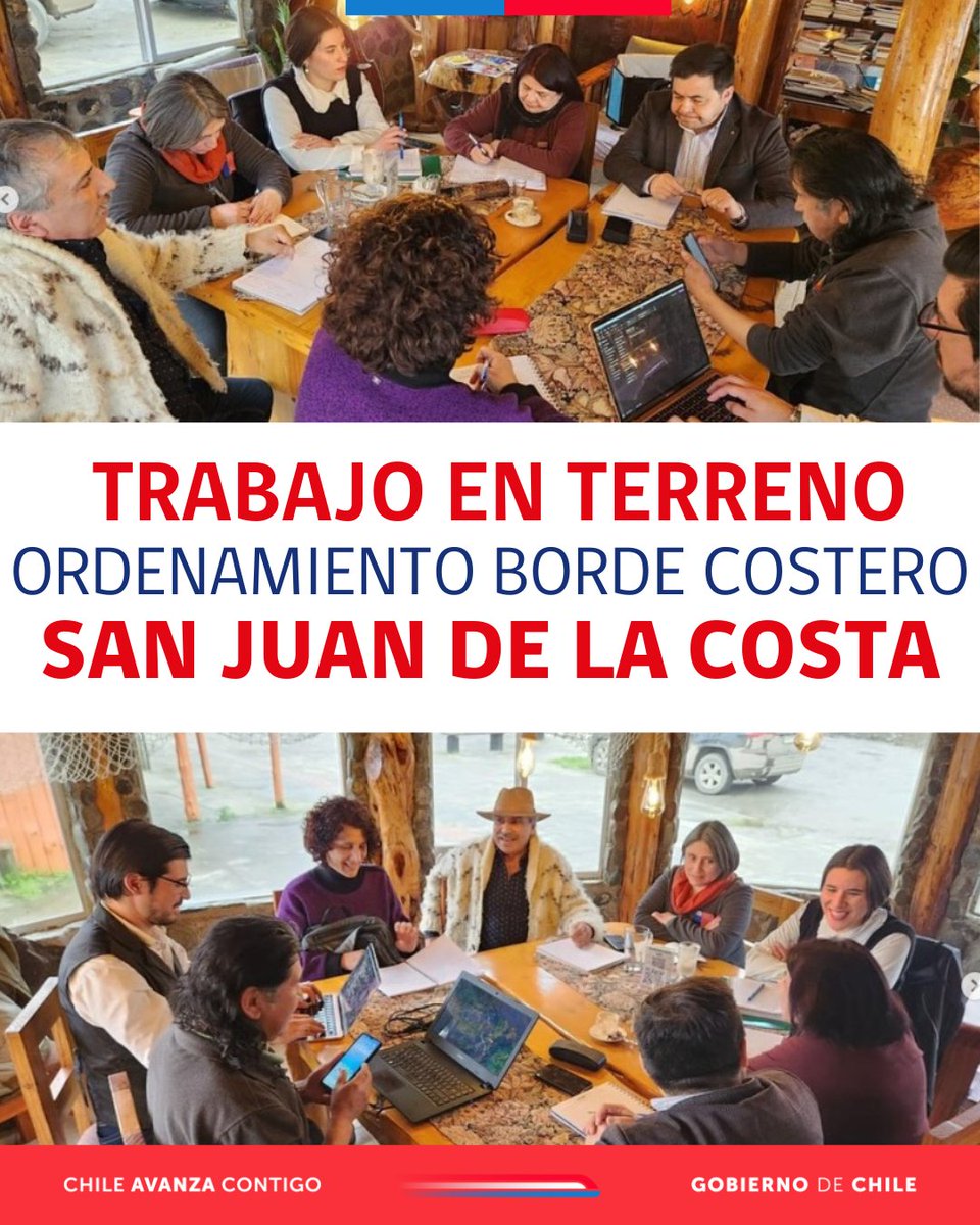 📌Sostuvieron una importante reunión de coordinación para avanzar en la planificación y ordenamiento territorial del borde costero de San Juan de la Costa

Trabajo interinstitucional junto a la seremi de Medio Ambiente y el alcalde de la comuna.
