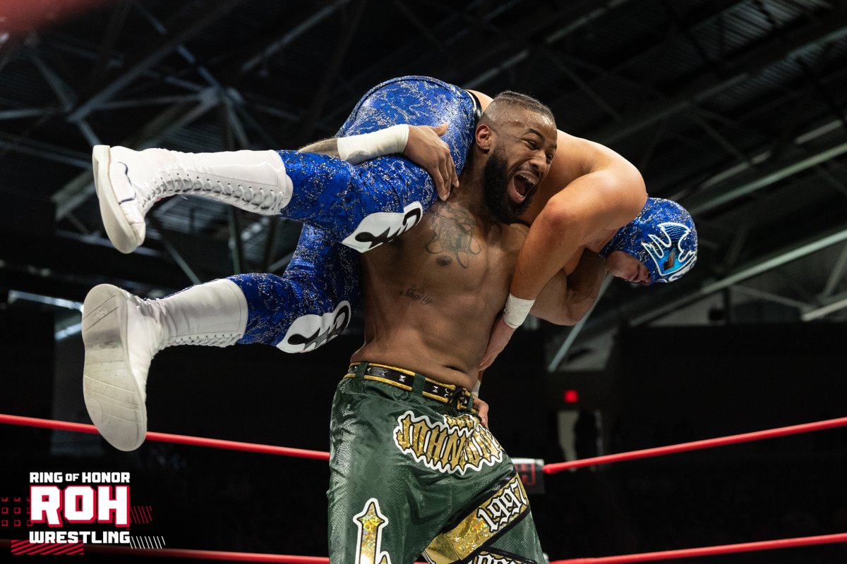 ringofhonor's tweet image. The fight continues after Supercard of Honor as @BigShottyLee went head-to-head against Atlantis Jr.!
WatchROH.com