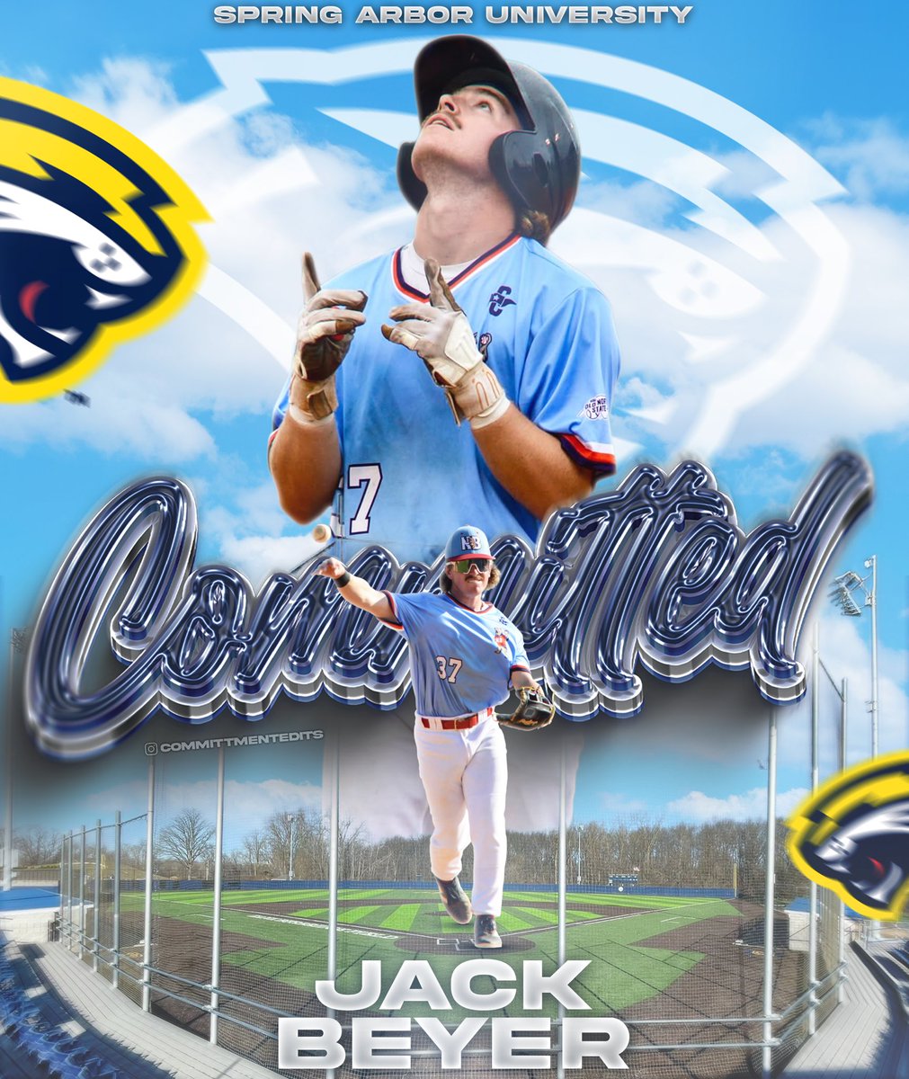 Thankful for my time at Siena Heights…

Beyond excited to announce my commitment to Spring Arbor University!

Isaiah 25:1