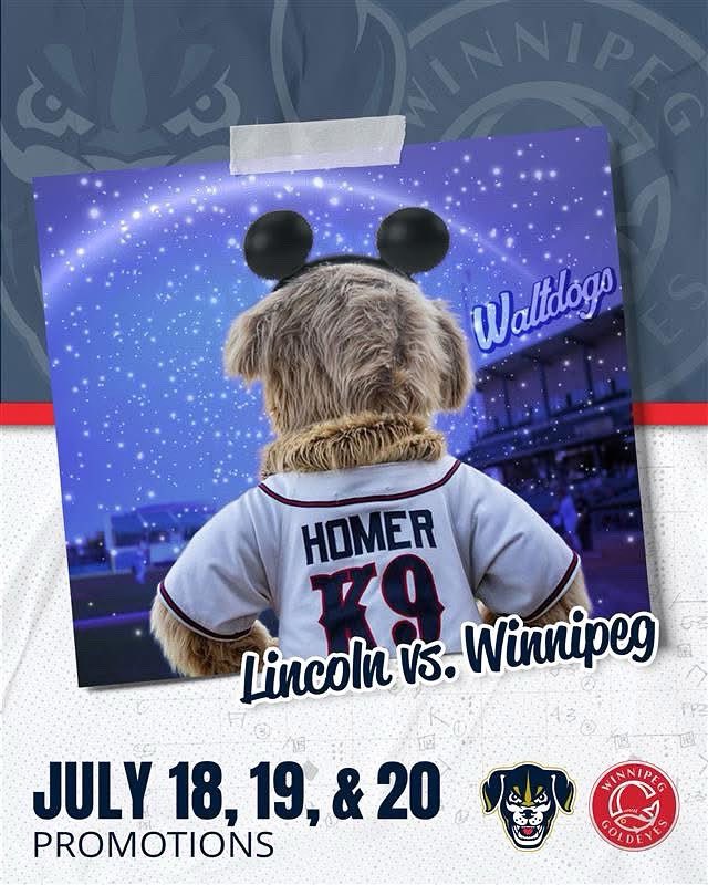 Lincoln Saltdogs (@saltdogsball) on Twitter photo Tonight: Lincoln Saltdogs vs <a href="/Wpg_Goldeyes/">Winnipeg Goldeyes</a> at 7:05 PM
The night will also include a $10,000 giveaway trip to Orlando, Florida, two Lincoln staycation giveaways, and more!
Tickets and details: saltdogs.com/waltdogs Tonight: Lincoln Saltdogs vs <a href="/Wpg_Goldeyes/">Winnipeg Goldeyes</a> at 7:05 PM
The night will also include a $10,000 giveaway trip to Orlando, Florida, two Lincoln staycation giveaways, and more!
Tickets and details: saltdogs.com/waltdogs