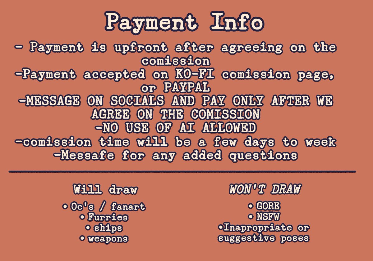 RavenIsBored26's tweet image. Comss are back! similar to last time, first 3 I get will have a 5$ discount :D after that Comms will stay open as long as it is the pinned post.