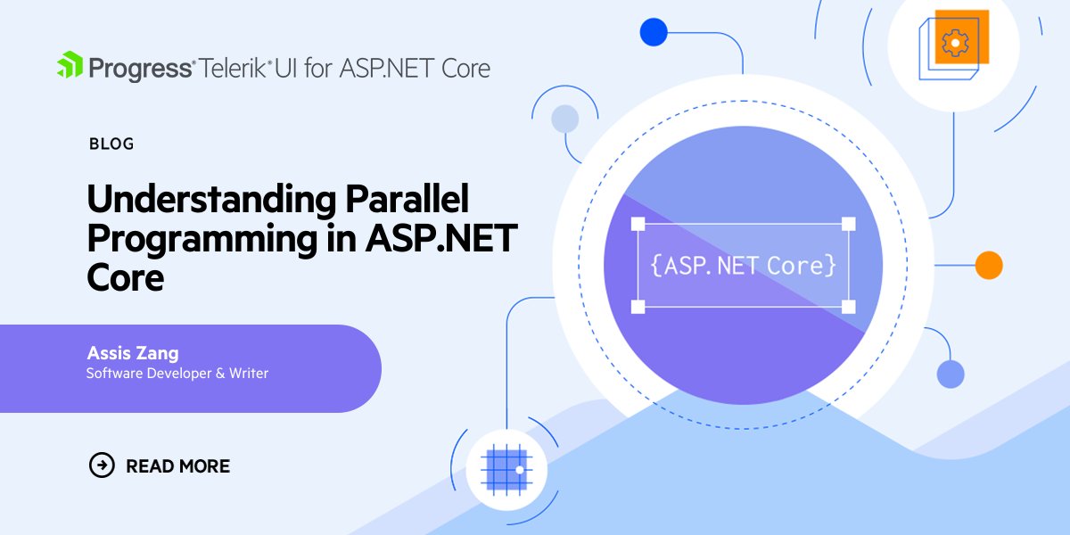 Telerik's tweet image. Ever wonder if your app can multitask better than you? 😉 

Catch @AssisZang as he breaks down Parallel Programming with 5 native features &amp;amp; discover how to smash through tasks concurrently, banishing latency and boosting efficiency!

It&apos;s time for some serious backend muscle:…