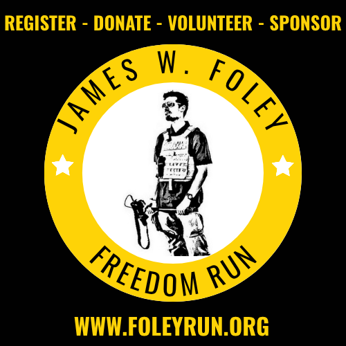 JamesFoleyFund's tweet image. IT’S BACK! THE JAMES W. FOLEY FREEDOM RUN IS HERE!
#FoleyRunFriday! #IRunForJim #WhoDoYouRunFor?
Celebrate Jim and honor his legacy – join us for the 11th annual James Foley Freedom Run!
Volunteer, register, sponsor and donate to make a REAL impact.
Visit…