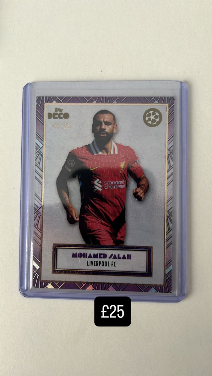 JDlangley16's tweet photo. @jcutlersburner UK based
Postage not included
All Salah are /25 https://t.co/bTwsEQksyy