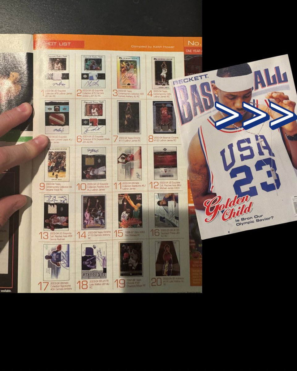 the27guy's tweet image. The first pricing of the ‘03 UD Exquisite LeBron James
Somebody get me a Time Machine.