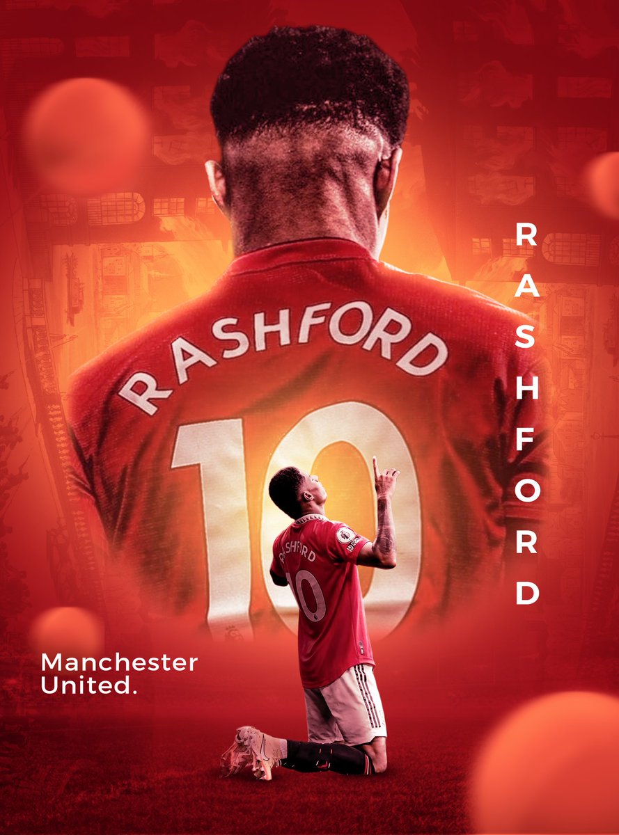 Heyo CT
Here's a sport Poster edit for <a href="/MarcusRashford/">Marcus Rashford</a> 
It's been a while since I tried my hands on sports edit 
What do y'all think about this?
Leave ur comments below