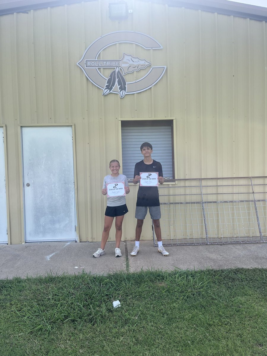 With one week to go, <a href="/Comanche_ISD/">ComancheISD</a> is putting together one of their best summers yet! Excited for the finish and a BIG ‘25-‘26 school year!

#RollTribe #ToughAllDay

S/O to our ⭐️s of the Week:
HI: Damian, LaDainian, Landry, 
Olivia, Zayda 
DEV: Jayden, Kyndal
