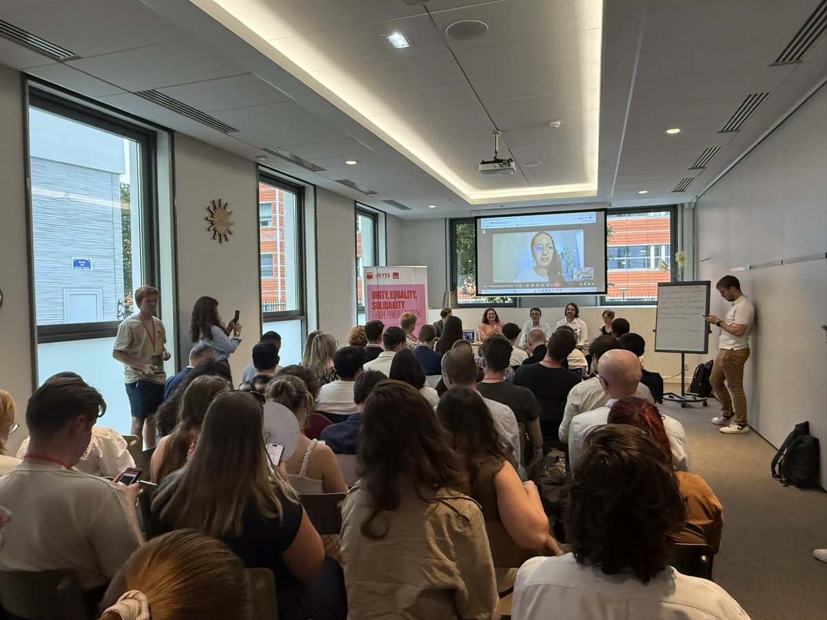 YESocialists's tweet image. 👉🏼 Tonight we close the day with the @TheProgressives panel “A socialist response to the right and far right&apos;s attacks against civil society”

Youth movements and civil society are directly targeted by the far right, but we won’t step back ✊🏽
