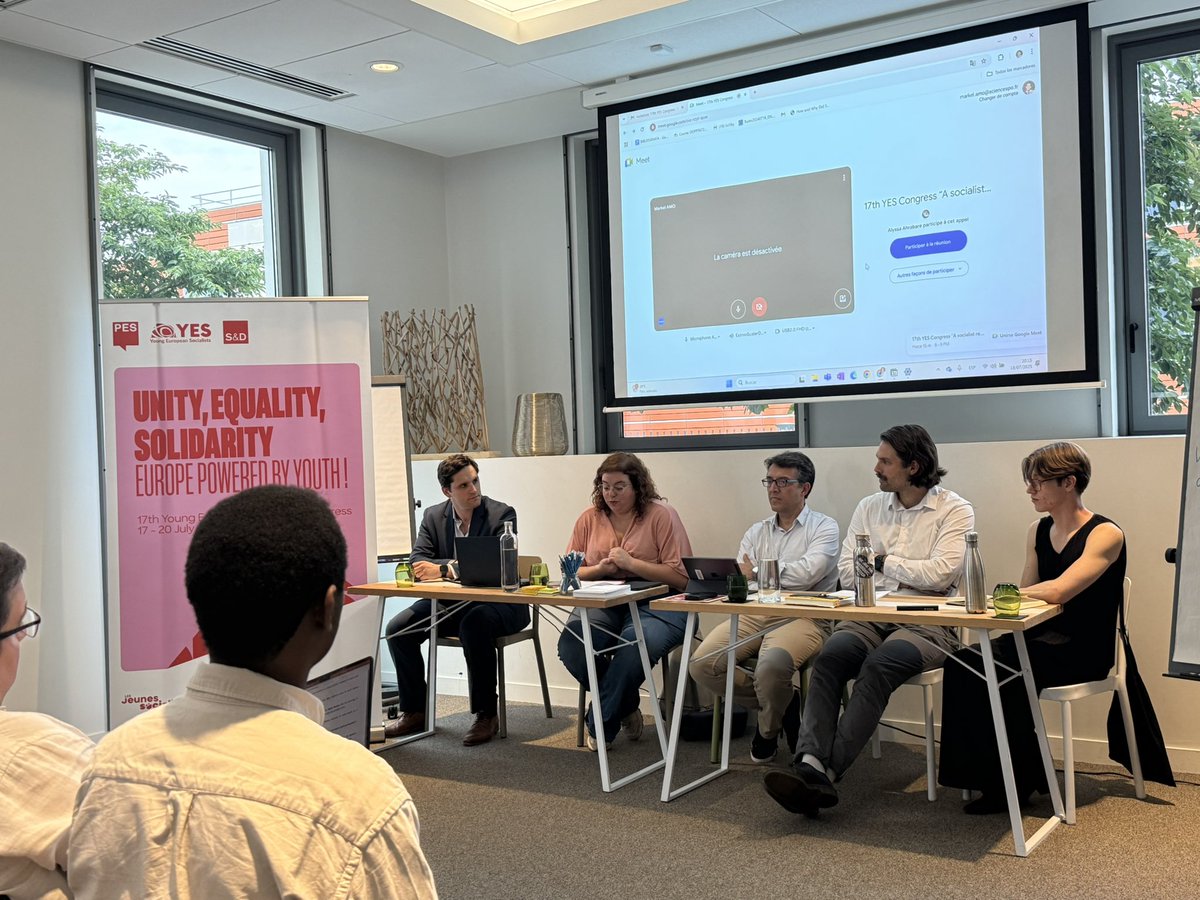 YESocialists's tweet image. 👉🏼 Tonight we close the day with the @TheProgressives panel “A socialist response to the right and far right&apos;s attacks against civil society”

Youth movements and civil society are directly targeted by the far right, but we won’t step back ✊🏽