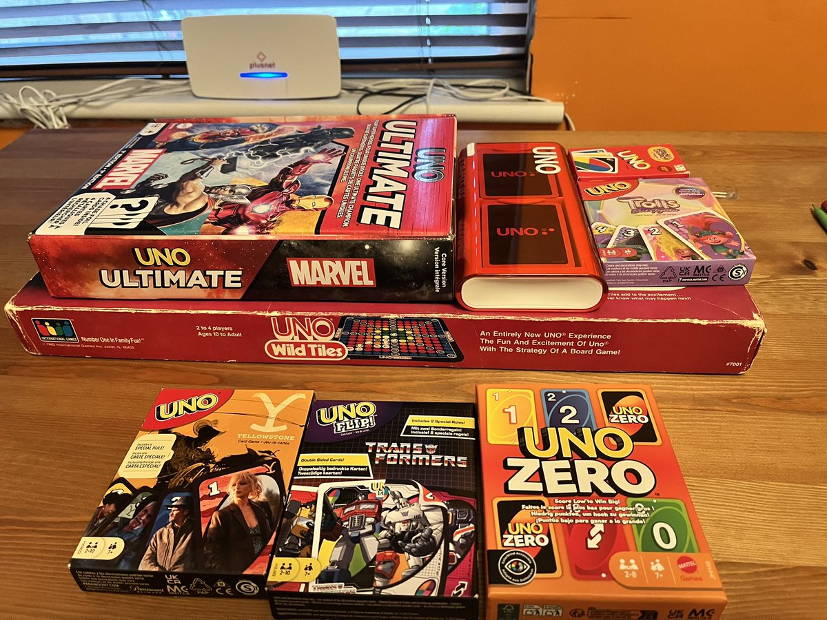 Friday night is Uno night…