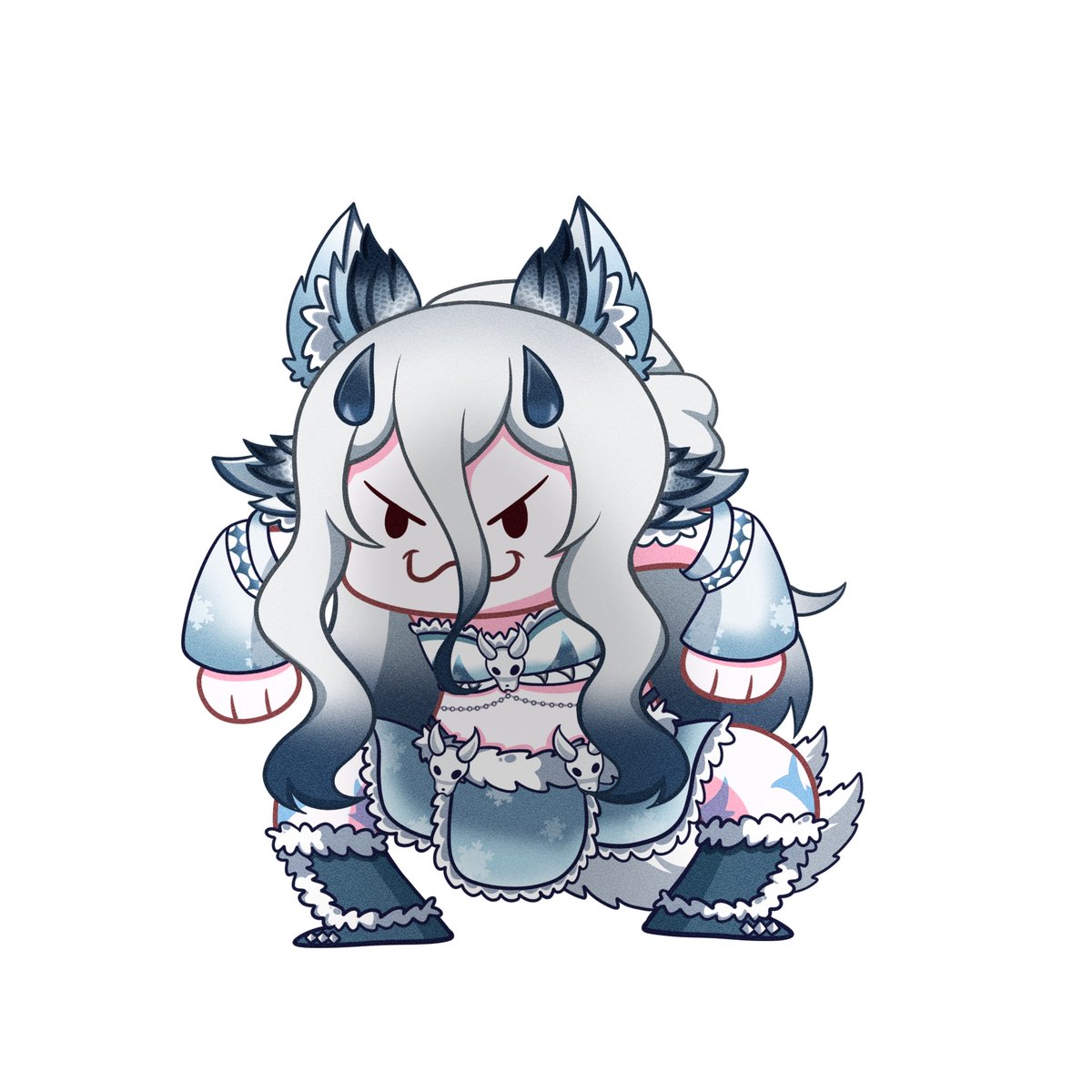 ♡ It's gremlin time - eheh
Love this piece! It was gifted to me by @/AsheGraysonVT ! Thank you so much girly!

Art: @/UriSasuri