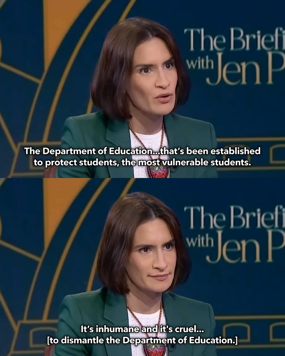 DemocraticLGs's tweet image. The Supreme Court gave the green light to the Trump administration to continue dismantling the Department of Education, despite ongoing litigation.
Let’s be clear: dismantling the Department of Education will harm the most vulnerable students.
