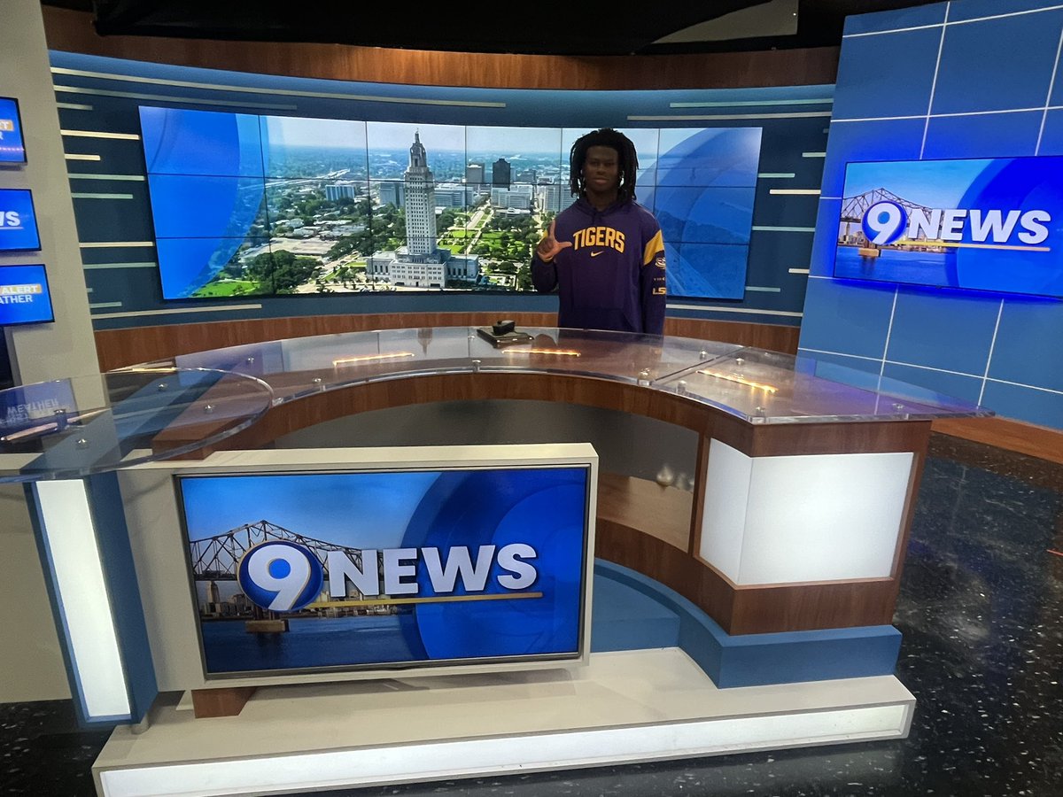 lamar1brown's tweet image. Thank You @JohnEadsWAFB and @WAFB for having me today. Can’t wait to get back!!!
#GeauxTigers🐯