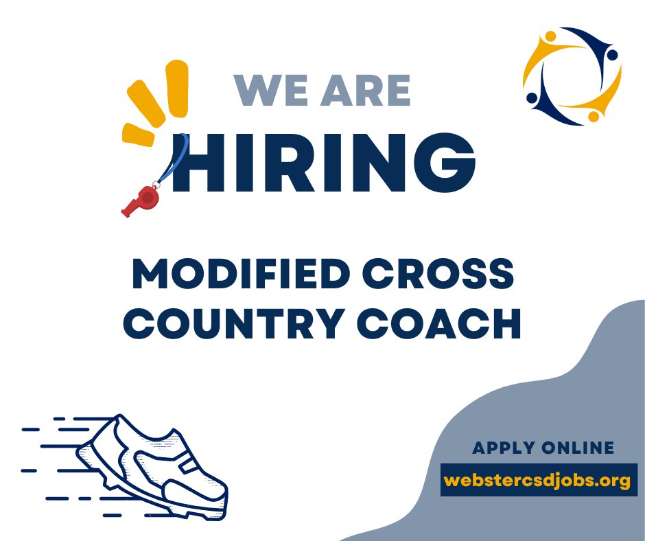 WCSD Human Resources (@webstercsd_hr) on Twitter photo Willink Middle School is looking for a Modified Cross Country Coach! See details and apply online here: applitrack.com/websterschools… #OneWebster <a href="/WCSDProud/">One Webster</a> Willink Middle School is looking for a Modified Cross Country Coach! See details and apply online here: applitrack.com/websterschools… #OneWebster <a href="/WCSDProud/">One Webster</a>