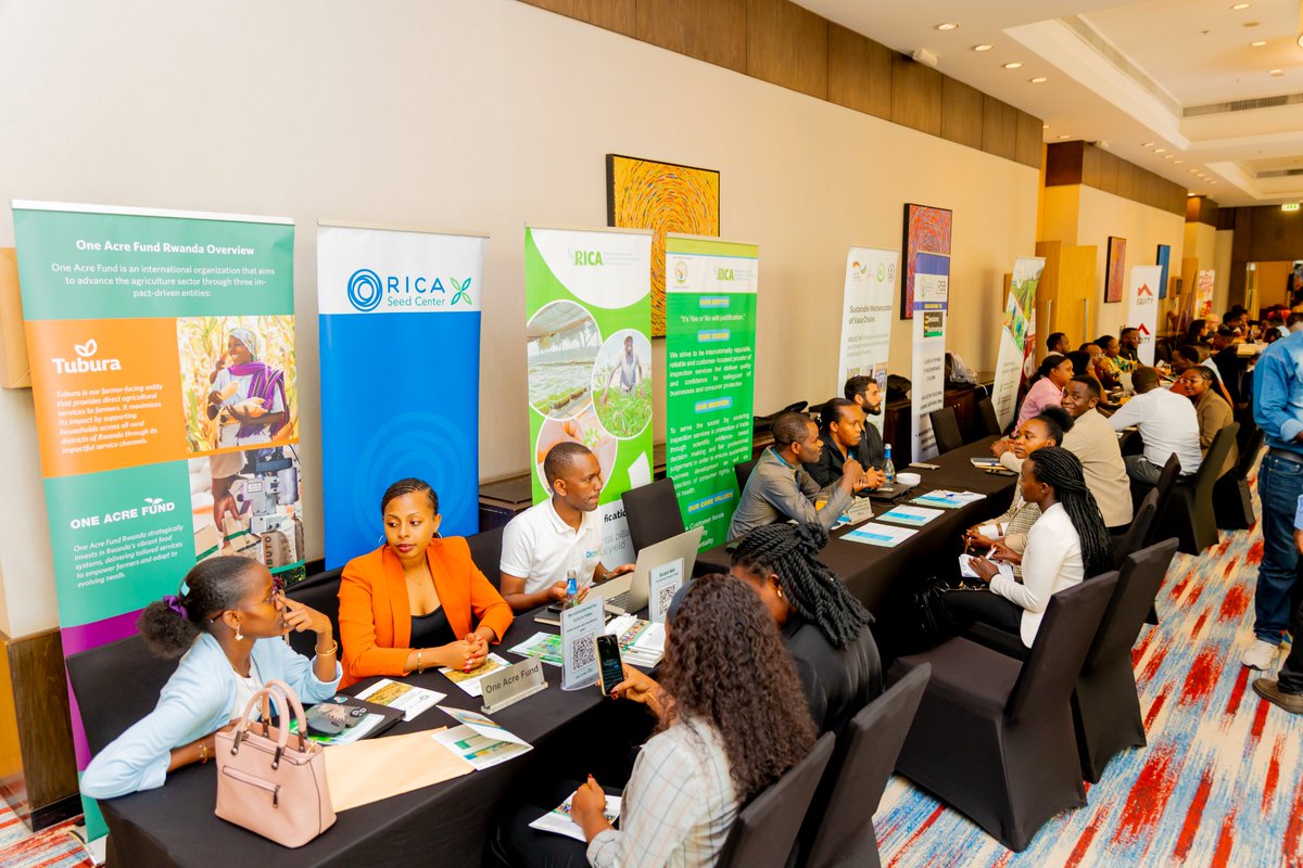Today, RICA held its 3rd annual Job Fair, connecting final-year students with agriculture stakeholders and potential employers. Stakeholders praised the students’ skills and professionalism, highlighting their strong employability. Full article: rica.rw/2025/07/18/ric…