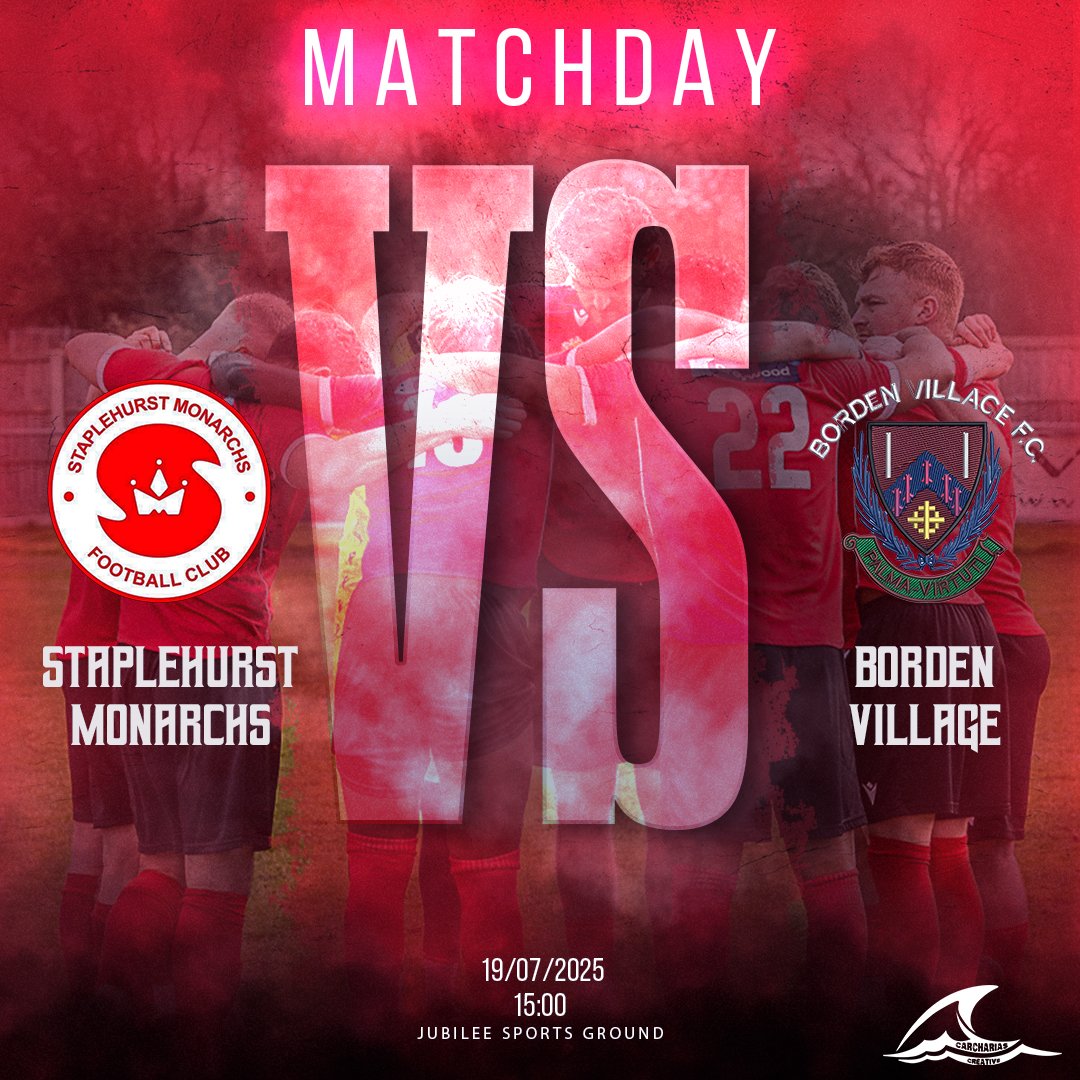 staplehurstmon's tweet image. ❗️IT'S MATCHDAY!
Join us at the Jubilee at 3pm as we take on @VillageBorden in our first Pre-Season Home game!
⌛️KO 3pm
🎫Free Entry
🍻 Food & Refreshments available
#UpTheHurst