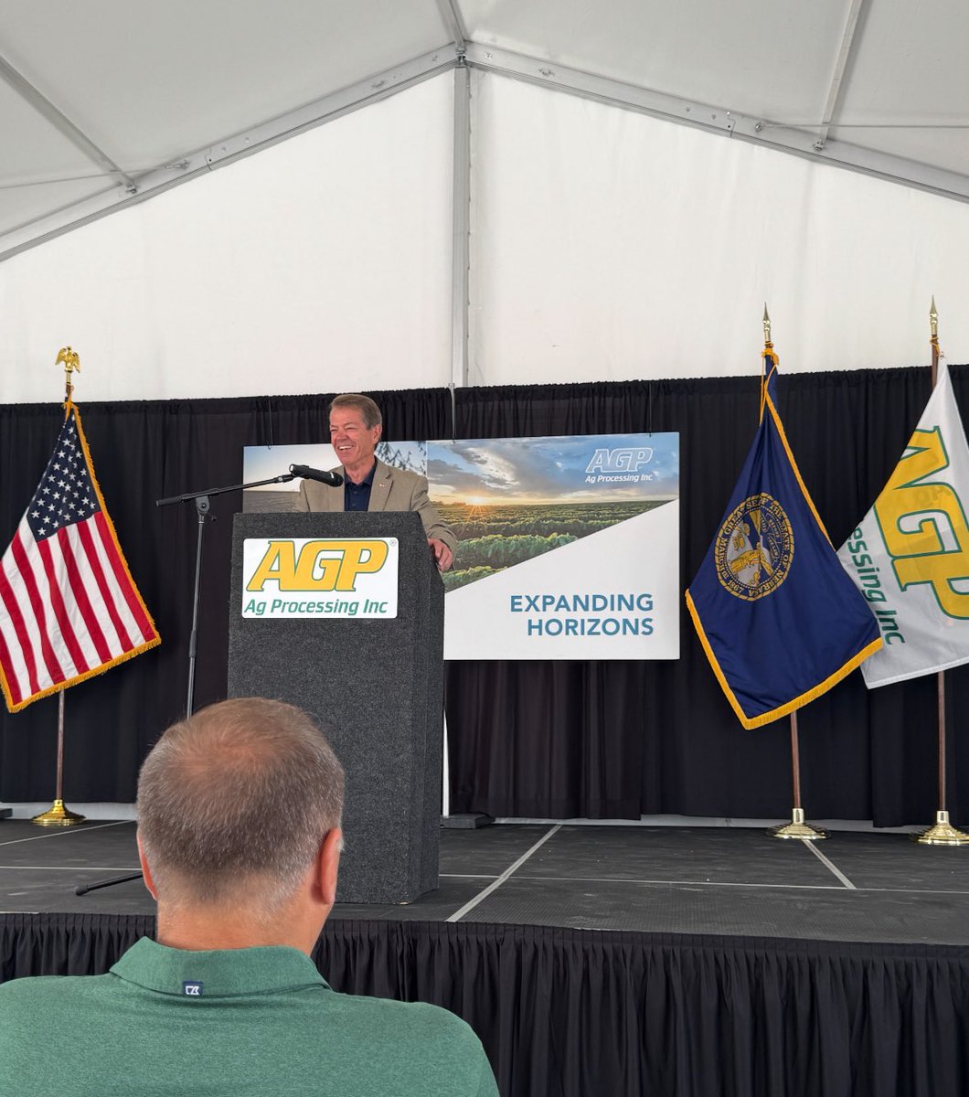TeamPillen's tweet image. Nebraska is THE ag state. 🥇
The new state-of-the-art AGP soybean processing plant in David City is an example of everything that agriculture means to this extraordinary state.