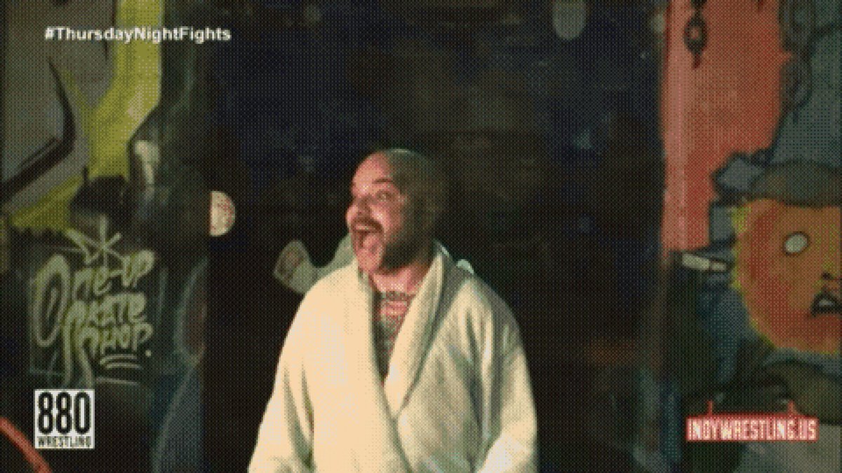 My face when wrestle.
