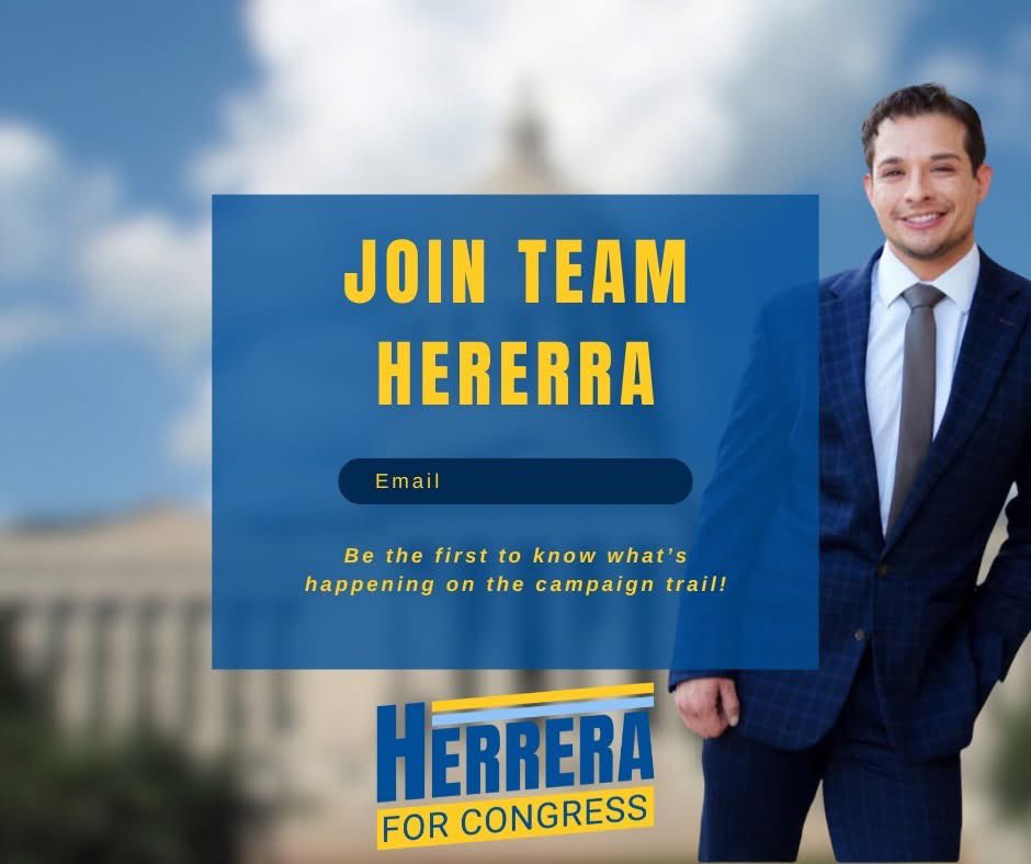 Herrera4House's tweet photo. I'm running for Congress because student debt is crushing an entire generation and housing has become unaffordable for too many families.
We need bold solutions, not more broken promises.
Sign up to be part of this movement: https://t.co/BXzMe4zUPd https://t.co/tBWAjoEOrX