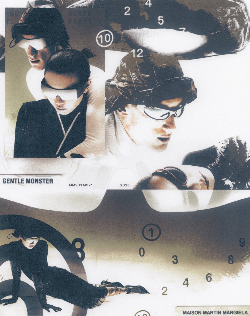 JeffryGFX's tweet image. maison margiela x gentle monster