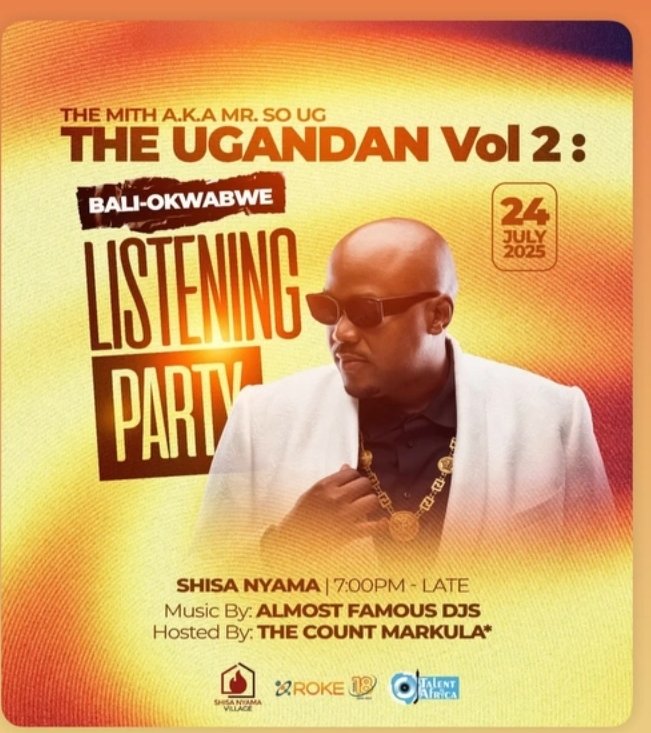 thekultureradio's tweet image. Album Listening Party
The Ugandan Vol 2
#baliokwabwe - #TheMith
PRESAVE NEW ALBUM
keleledigital.ffm.to/themiththeugan…