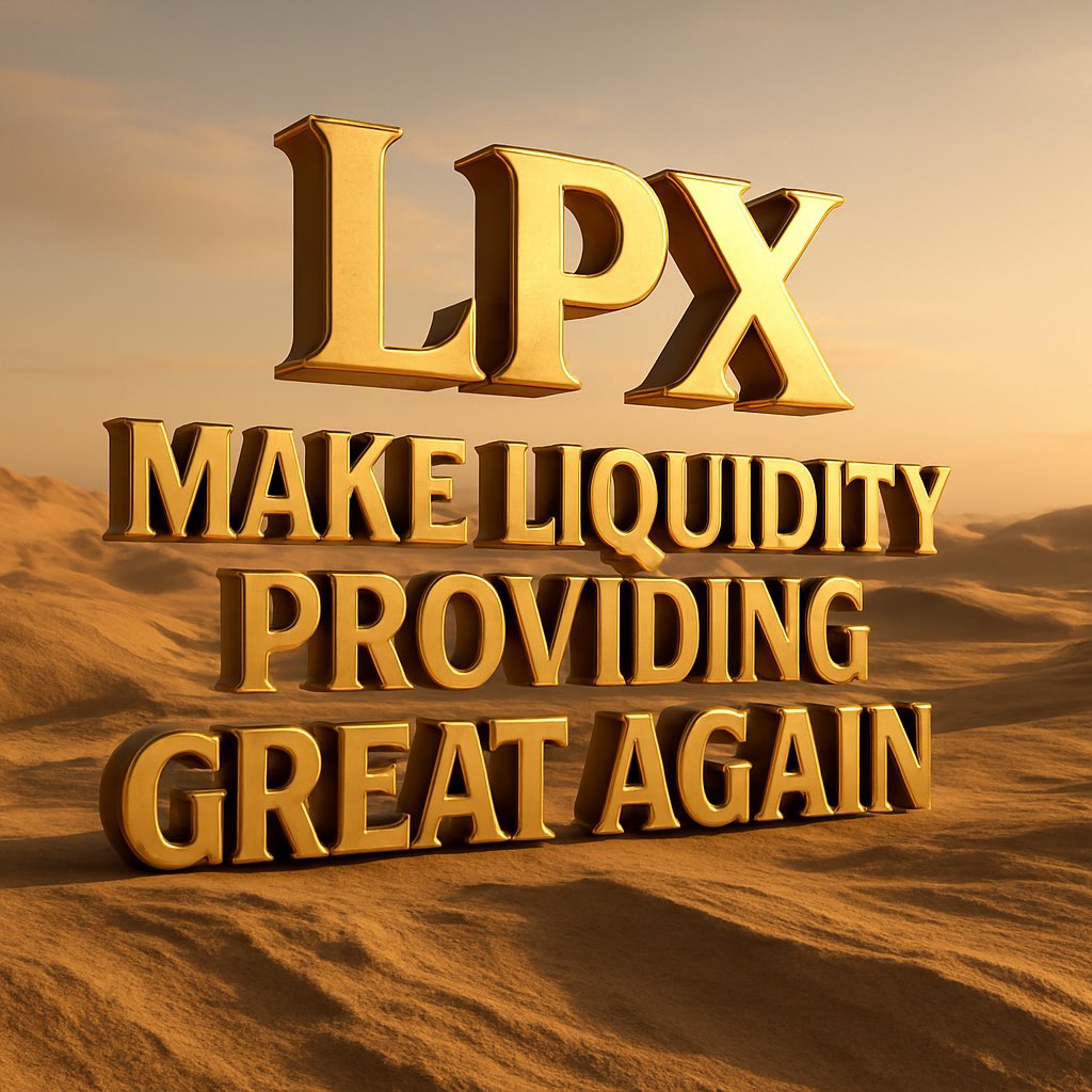 LPX makes liquidity providing great again —
with more control, smarter execution, and higher yield.

✅ Set your zones
✅ Earn from volatility
✅ Avoid impermanent loss
✅ Withdraw anytime

This isn’t passive LP.
This is programmable liquidity.

#LPX #PulseChain #DeFi #uPX #uP