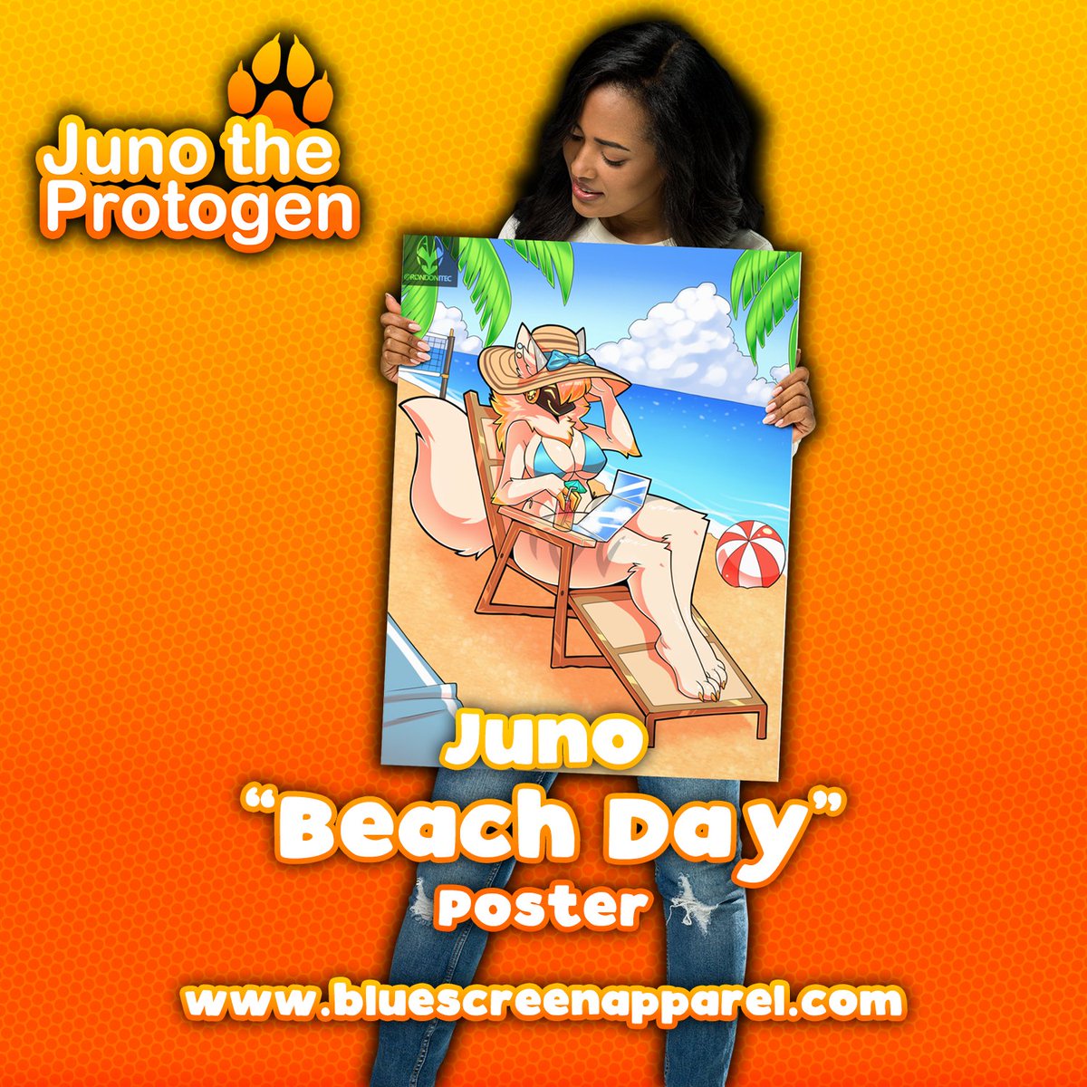 BlueScreenApp's tweet image. We have new posters!
New Juno "Beach Day" and "Neon Summer" posters are now available on the website. Come check them out as we come up with even more cool ways to decorate your living spaces!