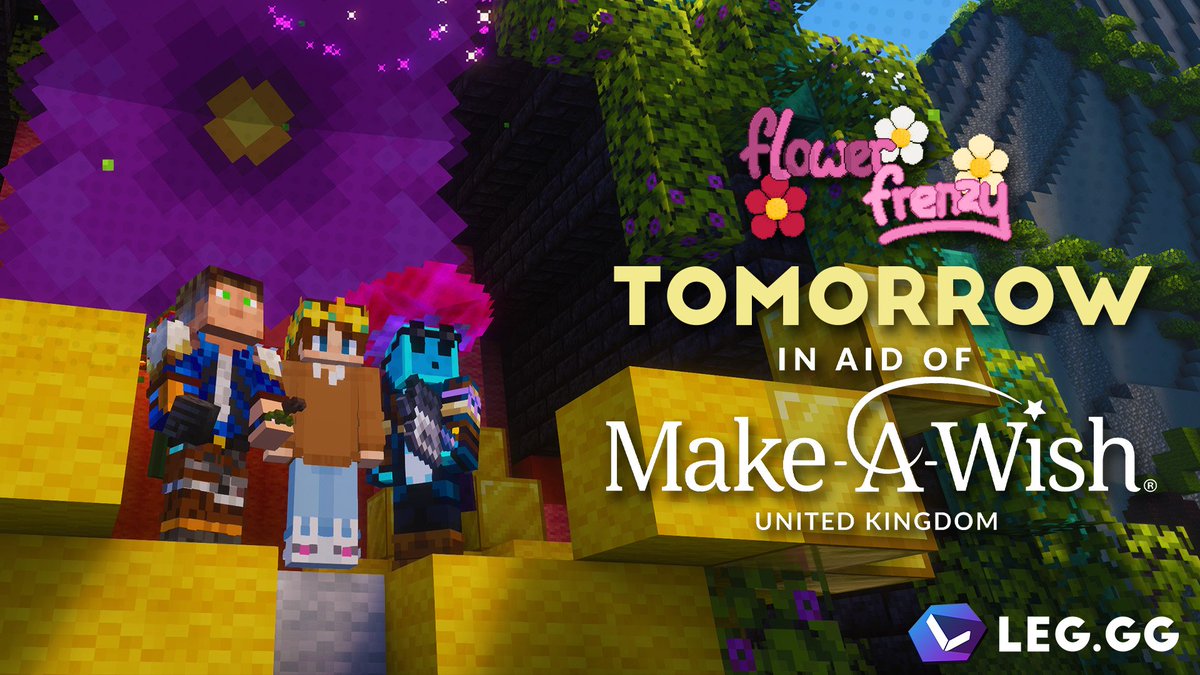 ShineEvents_'s tweet image. We shall see you tomorrow for the silliest summer event around FLOWER FRENZY
Remember this event is in support of Make a Wish UK in there Wish 200 Week, and you can donate to achieve all the incentives on Event Day :D