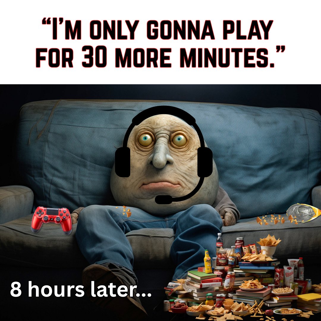 DKOldies's tweet image. We've all said that before and knew it was a lie...
.
.
#RetroGaming #GamerProblems #DKOldies #CouchPotato #30MoreMinutes