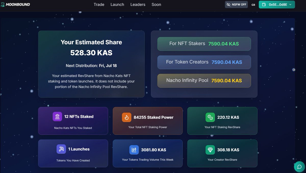 moonboundgg's tweet image. A glimpse from the cockpit.
Telemetry in progress. 🧑🚀🌔
Powered by $KAS.