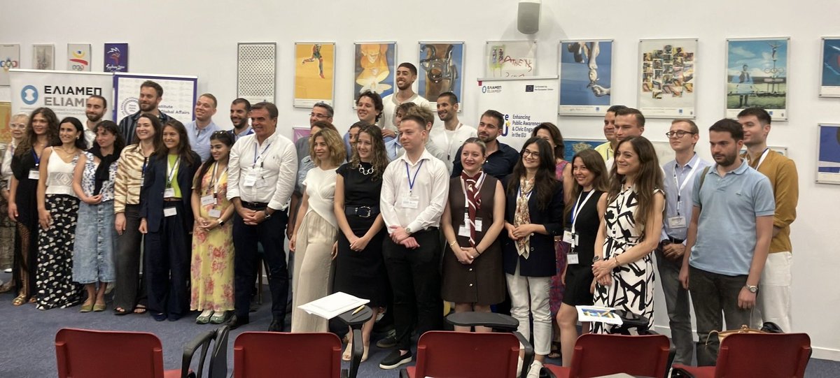 Honored to speak at the Closing Ceremony of the 5th <a href="/eliamepgr/">Eliamep</a> Academy in Ancient Olympia.

This year’s theme — “Empowering the Next Generation of Mediterranean Leaders” — sparked inspiring dialogue on the future of Euro-Mediterranean cooperation.

Mare Nostrum brings us together