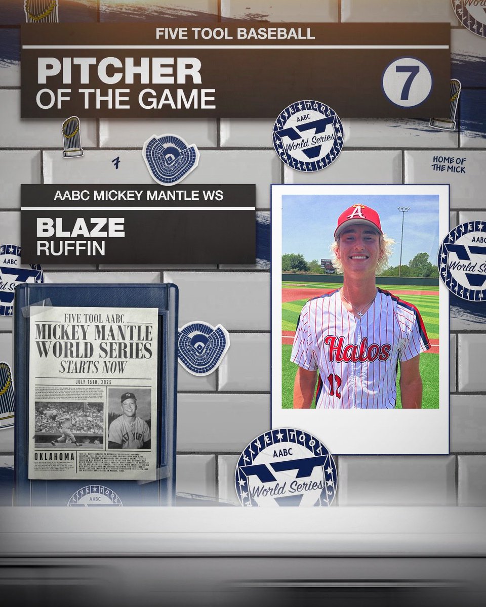 Five Tool Oklahoma (@fivetoolok) on Twitter photo #MantleWS F: <a href="/TxAngelsBB/">Texas Angels Baseball</a> 2027 Libson 5, DFW Twins 16U Scout 4
PoG: <a href="/SLJK22s/">Samuel Kennedy</a> 2-3, 2B
Pitcher: <a href="/blaze_ruffin/">Blaze Ruffin</a> 2 IP, K, 0H, 0 ER (SV) #MantleWS F: <a href="/TxAngelsBB/">Texas Angels Baseball</a> 2027 Libson 5, DFW Twins 16U Scout 4
PoG: <a href="/SLJK22s/">Samuel Kennedy</a> 2-3, 2B
Pitcher: <a href="/blaze_ruffin/">Blaze Ruffin</a> 2 IP, K, 0H, 0 ER (SV)